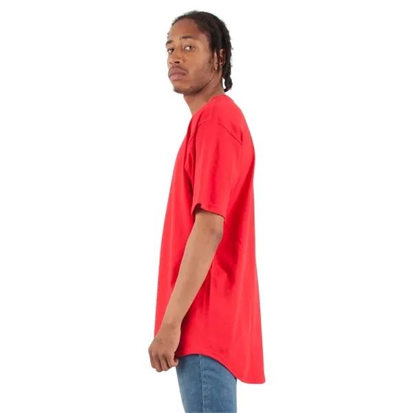 Shaka Wear Unisex Curved Hem Long T-Shirt