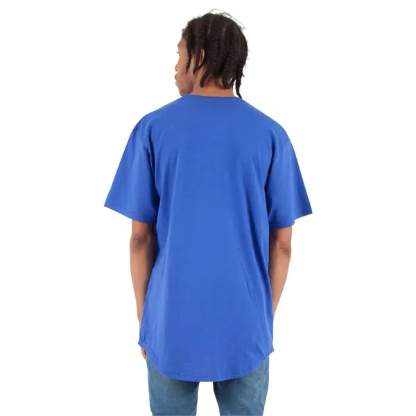 Shaka Wear Unisex Curved Hem Long T-Shirt