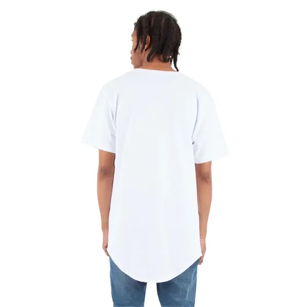 Shaka Wear Unisex Curved Hem Long T-Shirt