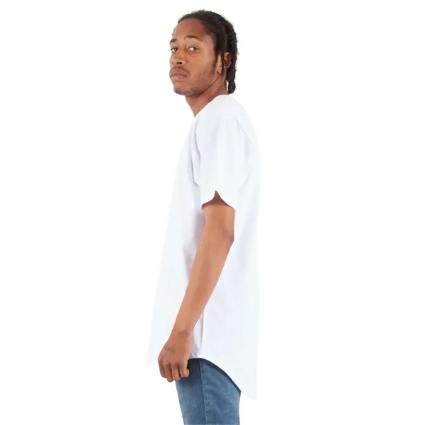 Shaka Wear Unisex Curved Hem Long T-Shirt