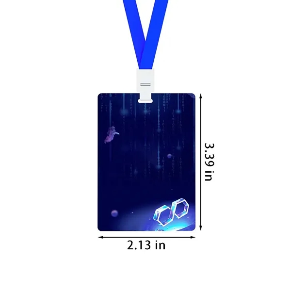 Office school supplies unbreakable pvc hall pass lanyards - Office school supplies unbreakable pvc hall pass lanyards - Image 1 of 4