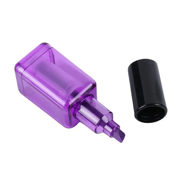 Creative Nail Polish Bottle Shape Highlighter - Creative Nail Polish Bottle Shape Highlighter - Image 1 of 5