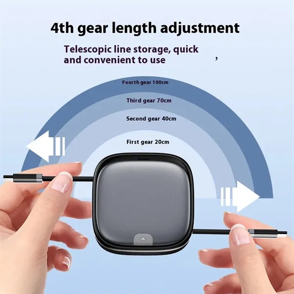 Travel compact retractable charging cable usb adapter kit - Travel compact retractable charging cable usb adapter kit - Image 2 of 4