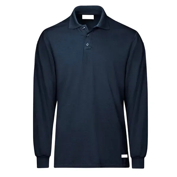 Workrite® Fire Service Men's Longsleeve Station Wear Polo
