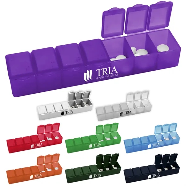 7-Day Pill Organizer Case - 7-Day Pill Organizer Case - Image 0 of 10