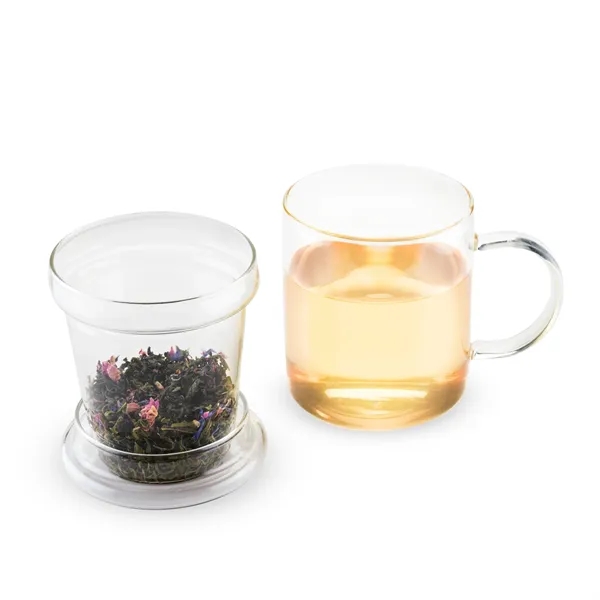 Pinky Up® Blake Glass Tea Infuser Mug - Pinky Up® Blake Glass Tea Infuser Mug - Image 1 of 10