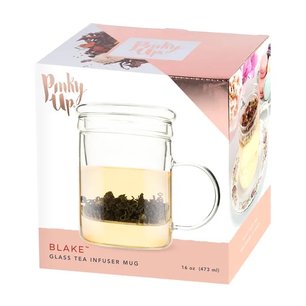 Pinky Up® Blake Glass Tea Infuser Mug - Pinky Up® Blake Glass Tea Infuser Mug - Image 8 of 10