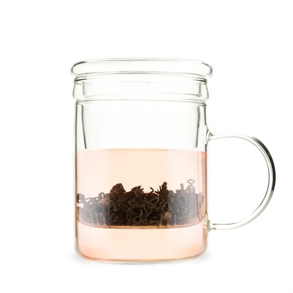 Pinky Up® Blake Glass Tea Infuser Mug - Pinky Up® Blake Glass Tea Infuser Mug - Image 3 of 10