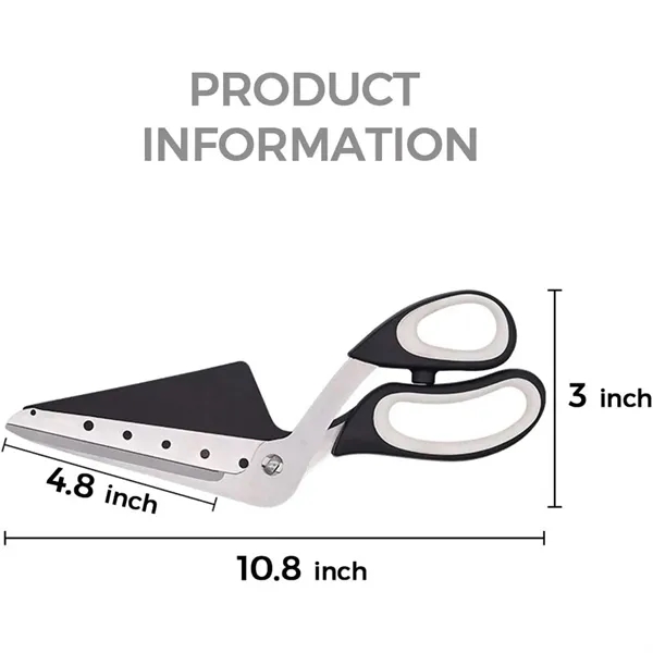 Stainless Steel Pizza Scissors Cutter - Stainless Steel Pizza Scissors Cutter - Image 1 of 3