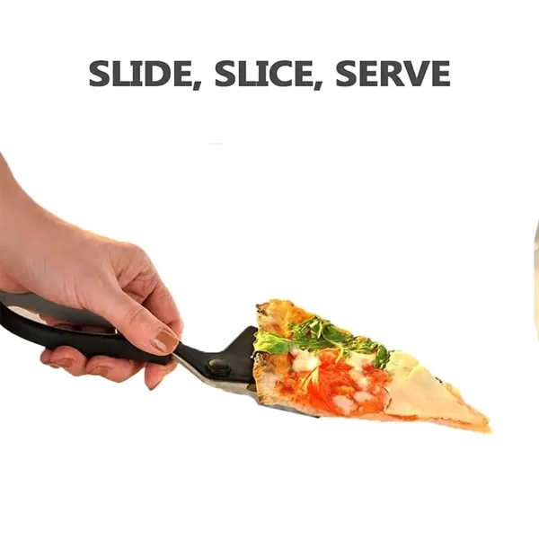 Stainless Steel Pizza Scissors Cutter - Stainless Steel Pizza Scissors Cutter - Image 2 of 3