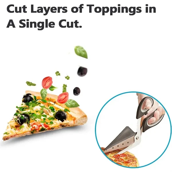 Stainless Steel Pizza Scissors Cutter - Stainless Steel Pizza Scissors Cutter - Image 3 of 3