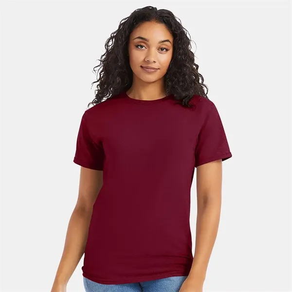 Hanes Adult 5.2 oz Comfort Soft Cotton T-Shirt - Hanes Adult 5.2 oz Comfort Soft Cotton T-Shirt - Image 20 of 44