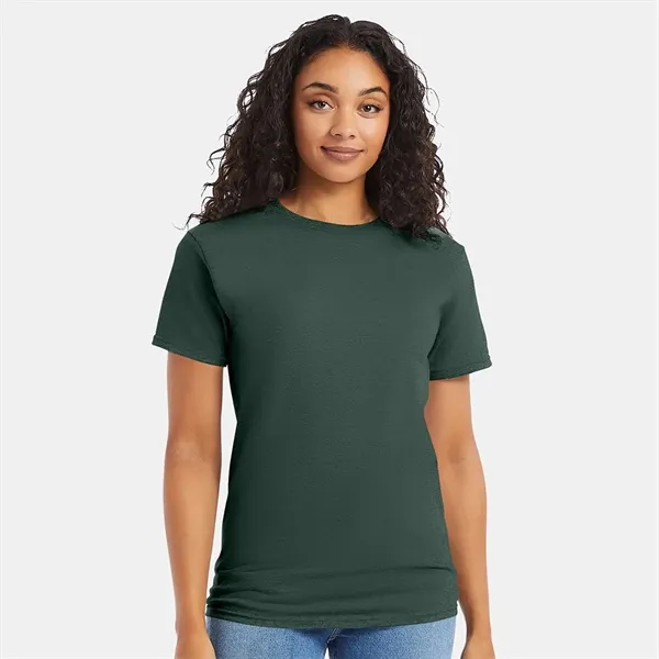 Hanes Adult 5.2 oz Comfort Soft Cotton T-Shirt - Hanes Adult 5.2 oz Comfort Soft Cotton T-Shirt - Image 22 of 44