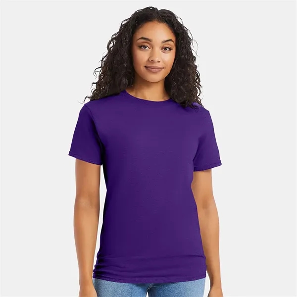 Hanes Adult 5.2 oz Comfort Soft Cotton T-Shirt - Hanes Adult 5.2 oz Comfort Soft Cotton T-Shirt - Image 25 of 44