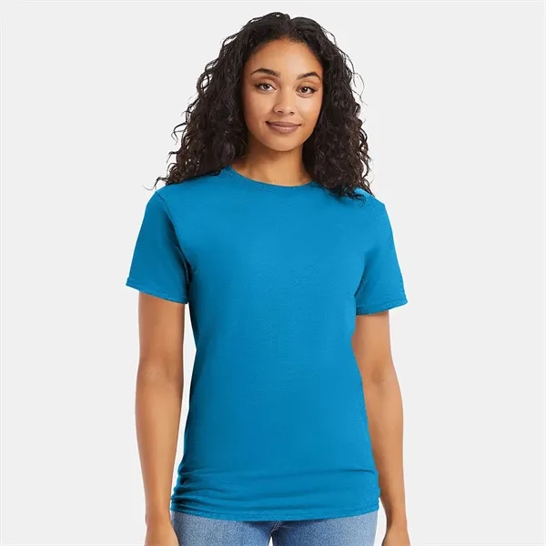 Hanes Adult 5.2 oz Comfort Soft Cotton T-Shirt - Hanes Adult 5.2 oz Comfort Soft Cotton T-Shirt - Image 42 of 44