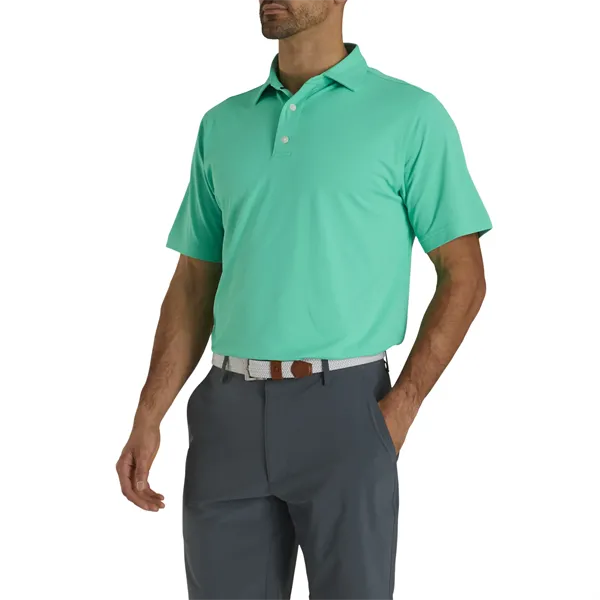 FootJoy Men's ProDry Performance Solid Stretch Pique Polo - FootJoy Men's ProDry Performance Solid Stretch Pique Polo - Image 0 of 8