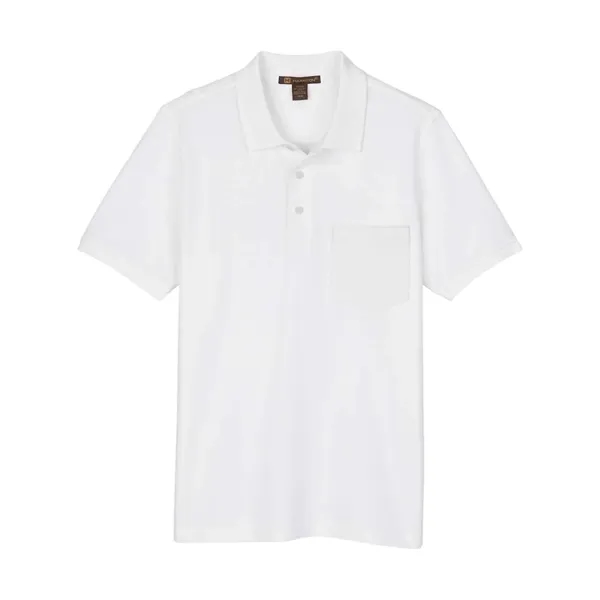 Harriton Men's Valiant Cotton Snag Protect Pocket Polo - Harriton Men's Valiant Cotton Snag Protect Pocket Polo - Image 20 of 23