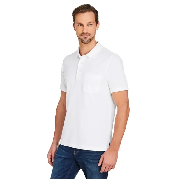 Harriton Men's Valiant Cotton Snag Protect Pocket Polo - Harriton Men's Valiant Cotton Snag Protect Pocket Polo - Image 23 of 23