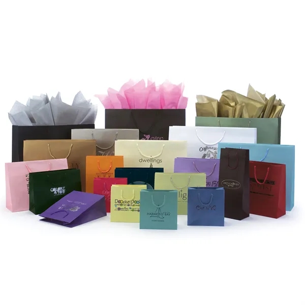 Matte European Shopping Bags - Matte European Shopping Bags - Image 0 of 3