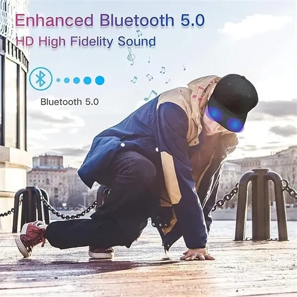 Bluetooth Stereo Music Baseball Cap - Bluetooth Stereo Music Baseball Cap - Image 5 of 7