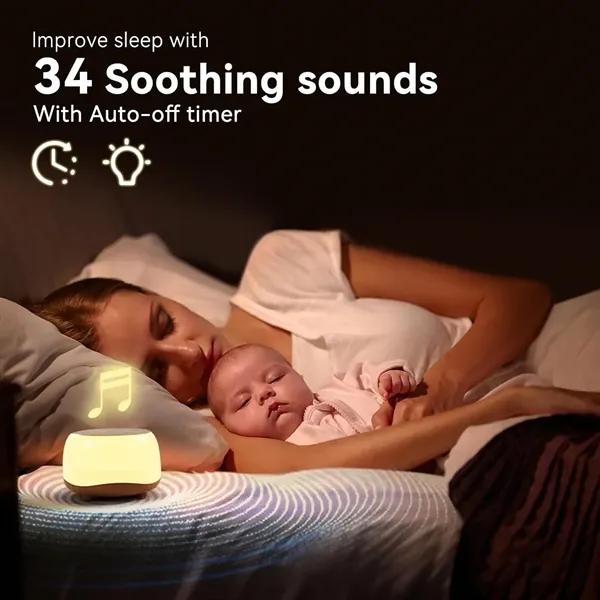 Portable Sound Machine Color Changing 34 Soothing Sounds - Portable Sound Machine Color Changing 34 Soothing Sounds - Image 1 of 8