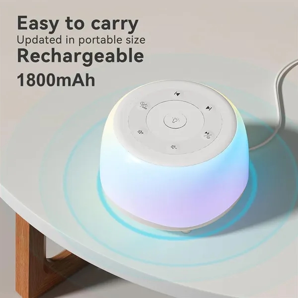Portable Sound Machine Color Changing 34 Soothing Sounds - Portable Sound Machine Color Changing 34 Soothing Sounds - Image 7 of 8