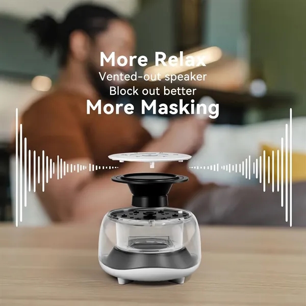 Portable Sound Machine Color Changing 34 Soothing Sounds - Portable Sound Machine Color Changing 34 Soothing Sounds - Image 8 of 8