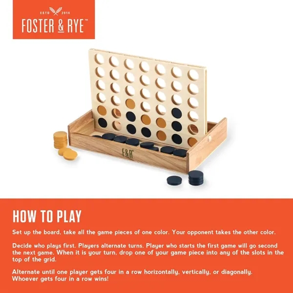 Foster & Rye® Four and Win Game - Foster & Rye® Four and Win Game - Image 5 of 8