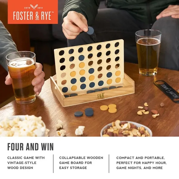Foster & Rye® Four and Win Game - Foster & Rye® Four and Win Game - Image 6 of 8