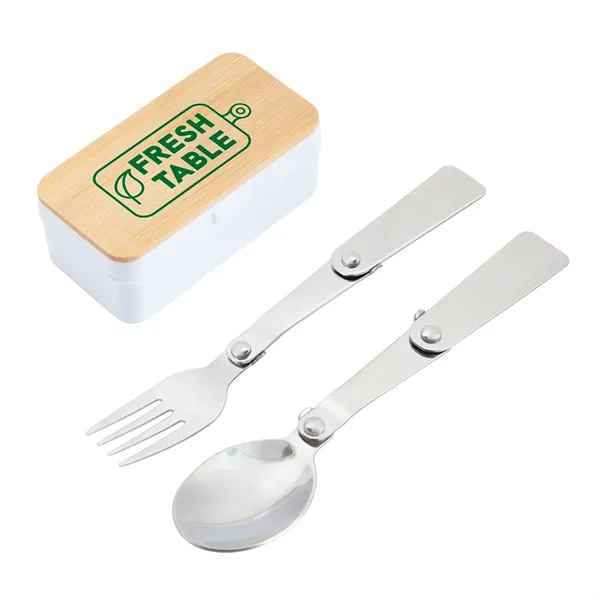 On-The-Go Collapsible Cutlery Set - On-The-Go Collapsible Cutlery Set - Image 0 of 0