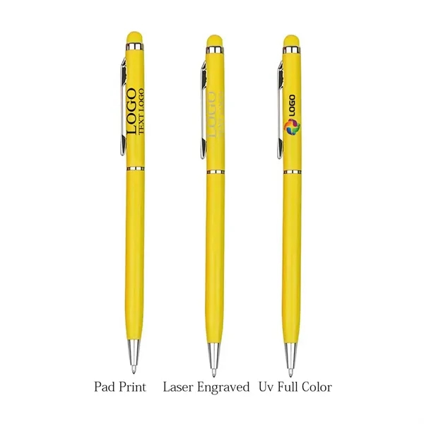 Custom Slim Metal Stylus Pen - Custom Slim Metal Stylus Pen - Image 2 of 13