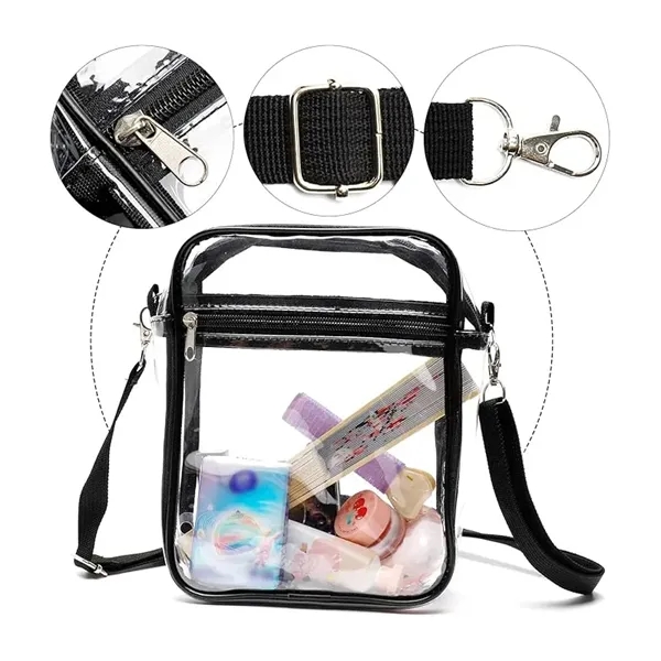 Waterproof Clear Crossbody Bag - Waterproof Clear Crossbody Bag - Image 2 of 5