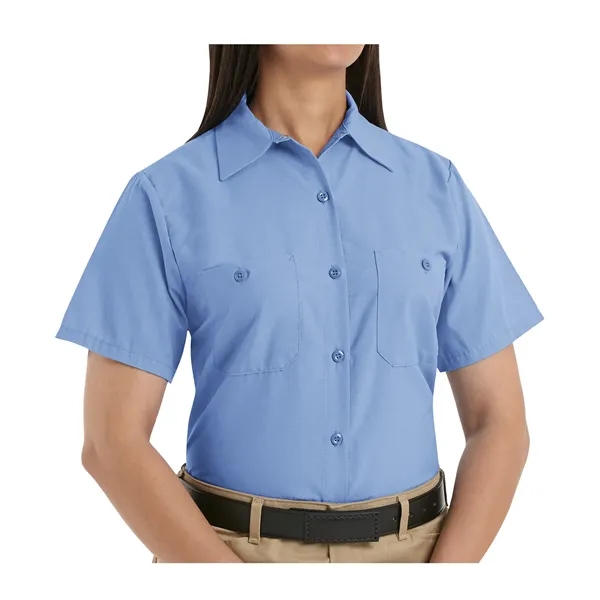 Red Kap® Industrial Short Sleeve Ladies' Work Shirt - Red Kap® Industrial Short Sleeve Ladies' Work Shirt - Image 0 of 4