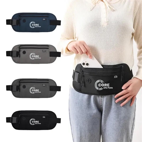 Travel Passport Wallet Belt Bag - Travel Passport Wallet Belt Bag - Image 0 of 4