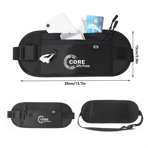 Travel Passport Wallet Belt Bag - Travel Passport Wallet Belt Bag - Image 1 of 4