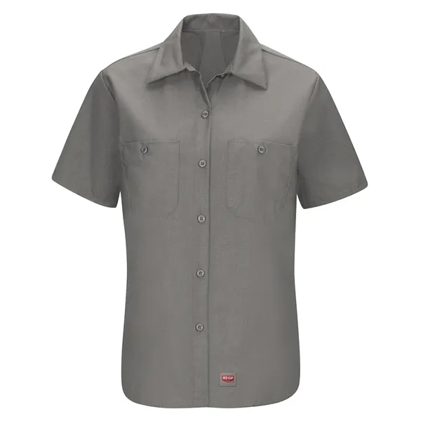 Red Kap® Women's Short Sleeve Work Shirt With Mimix™ - Red Kap® Women's Short Sleeve Work Shirt With Mimix™ - Image 2 of 5