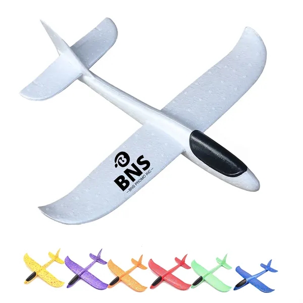 15" Eco Friendly Foam Glider Plane Toy - 15" Eco Friendly Foam Glider Plane Toy - Image 0 of 6