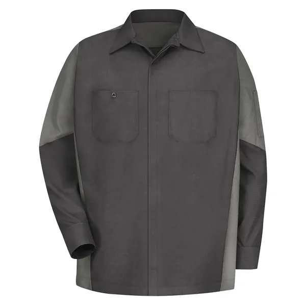 Red Kap® Long Sleeve Woven Crew Shirt - Red Kap® Long Sleeve Woven Crew Shirt - Image 2 of 6