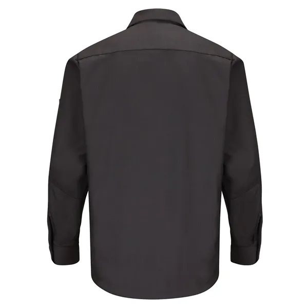 Red Kap® Long Sleeve Woven Crew Shirt - Red Kap® Long Sleeve Woven Crew Shirt - Image 5 of 6
