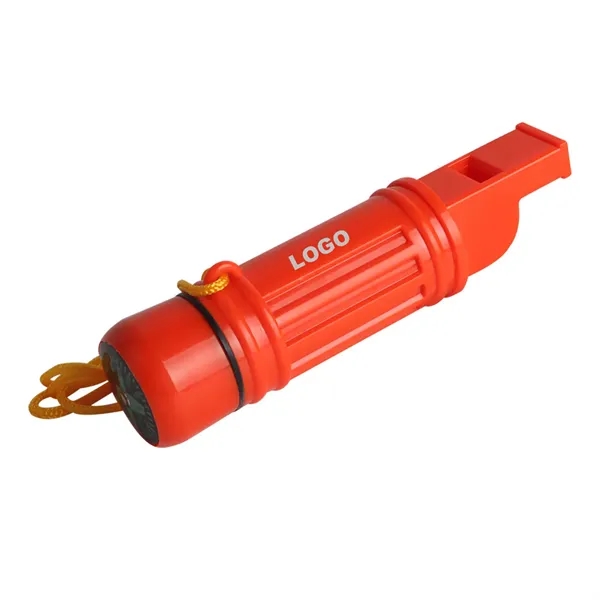 5-in-1 Survival Whistle - 5-in-1 Survival Whistle - Image 0 of 2