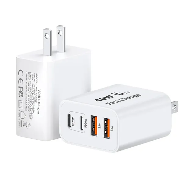 40W USB C Charger Fast Charging Block - 40W USB C Charger Fast Charging Block - Image 0 of 6