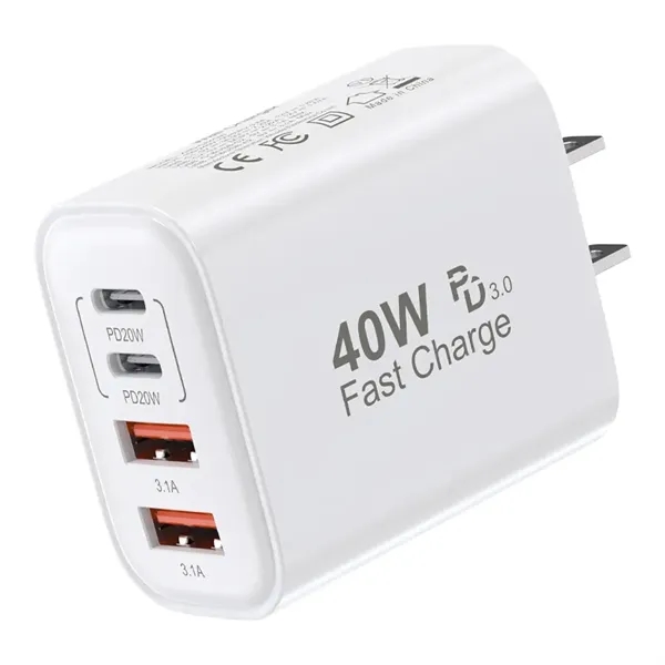 40W USB C Charger Fast Charging Block - 40W USB C Charger Fast Charging Block - Image 1 of 6
