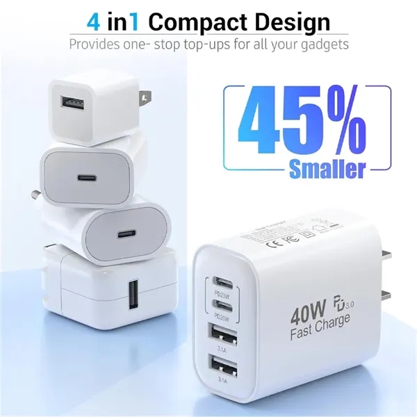 40W USB C Charger Fast Charging Block - 40W USB C Charger Fast Charging Block - Image 6 of 6