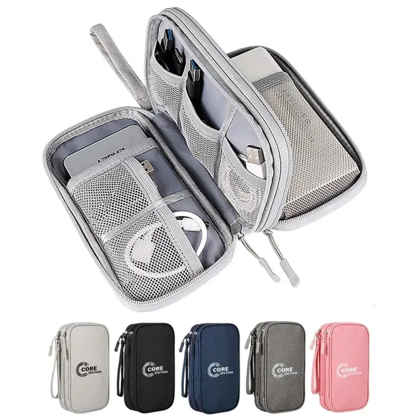 Electronic Organizer Travel Cable Accessories Bag - Electronic Organizer Travel Cable Accessories Bag - Image 0 of 4