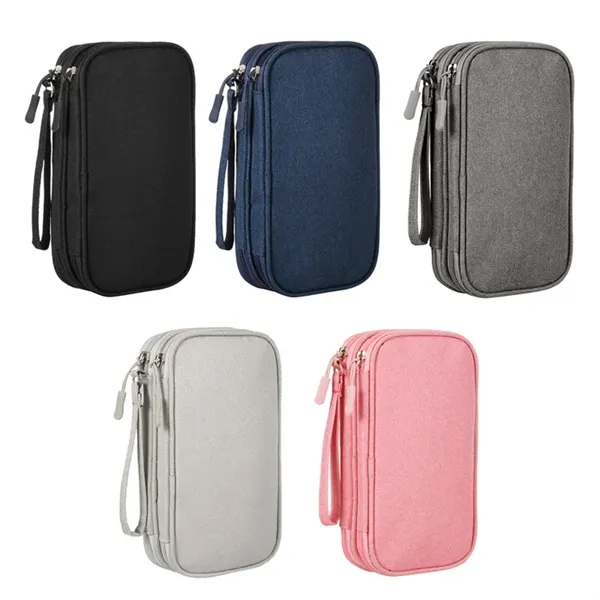 Electronic Organizer Travel Cable Accessories Bag - Electronic Organizer Travel Cable Accessories Bag - Image 4 of 4