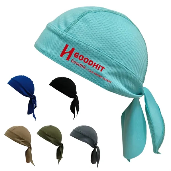 Cycling Cap Sweat Wicking Liner Cooling Do Rag - Cycling Cap Sweat Wicking Liner Cooling Do Rag - Image 0 of 3