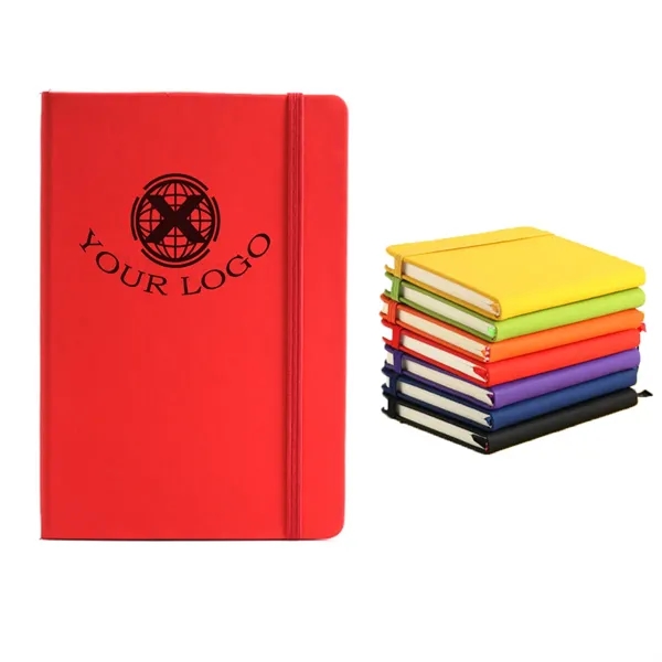 50 MOQ A5 Strap Softcover Classic College Ruled Notebook - 50 MOQ A5 Strap Softcover Classic College Ruled Notebook - Image 0 of 1