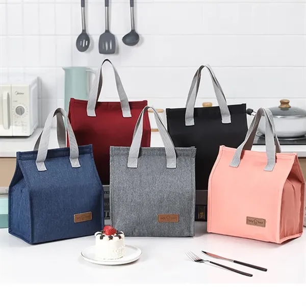 Simple Insulated Lunch Tote Bag - Simple Insulated Lunch Tote Bag - Image 4 of 4