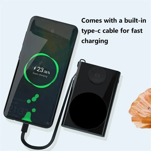 10000mah Magnetic Wireless Charger PD 20W Power Bank - 10000mah Magnetic Wireless Charger PD 20W Power Bank - Image 1 of 6