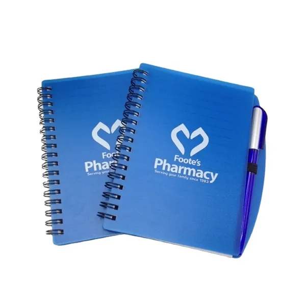 A6 Spiral Notebook Ballpoint pen Combo - A6 Spiral Notebook Ballpoint pen Combo - Image 2 of 2
